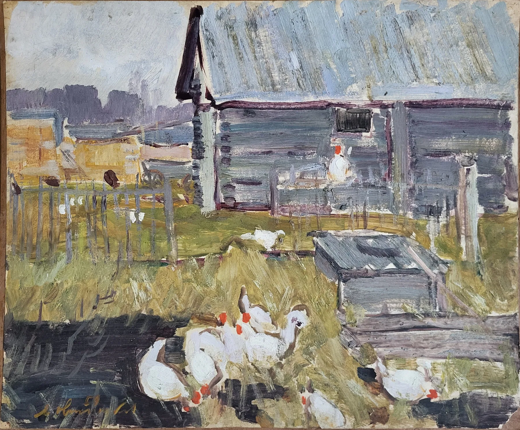 Белые куры (Пески)