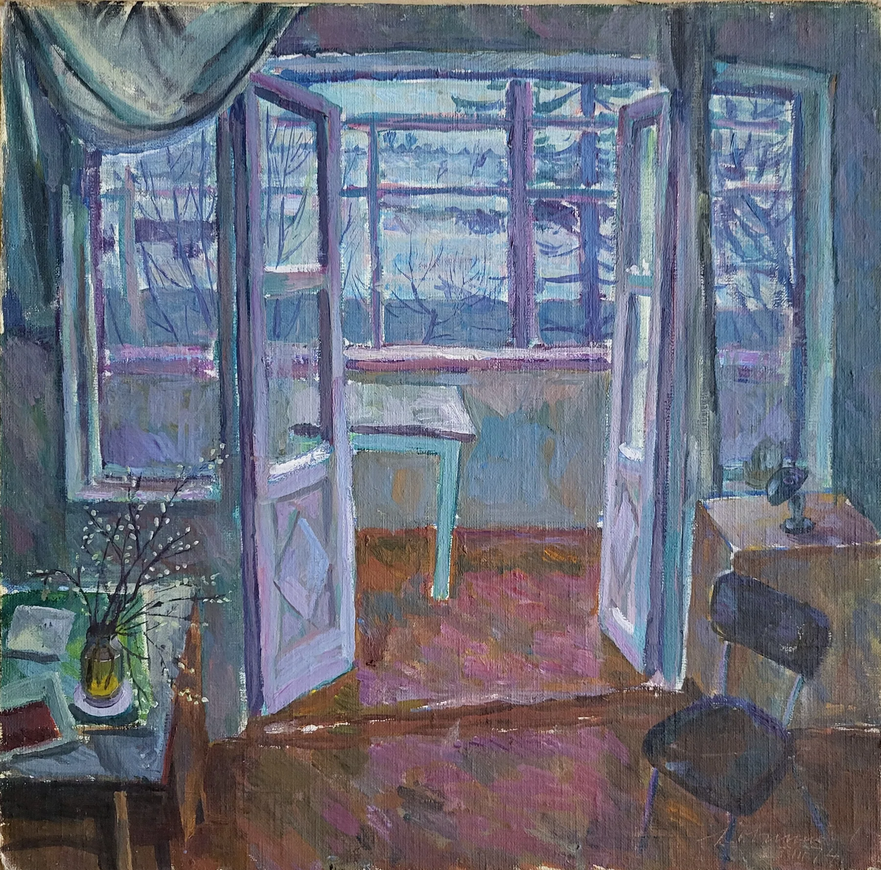 На даче (на даче князя Шаховского)