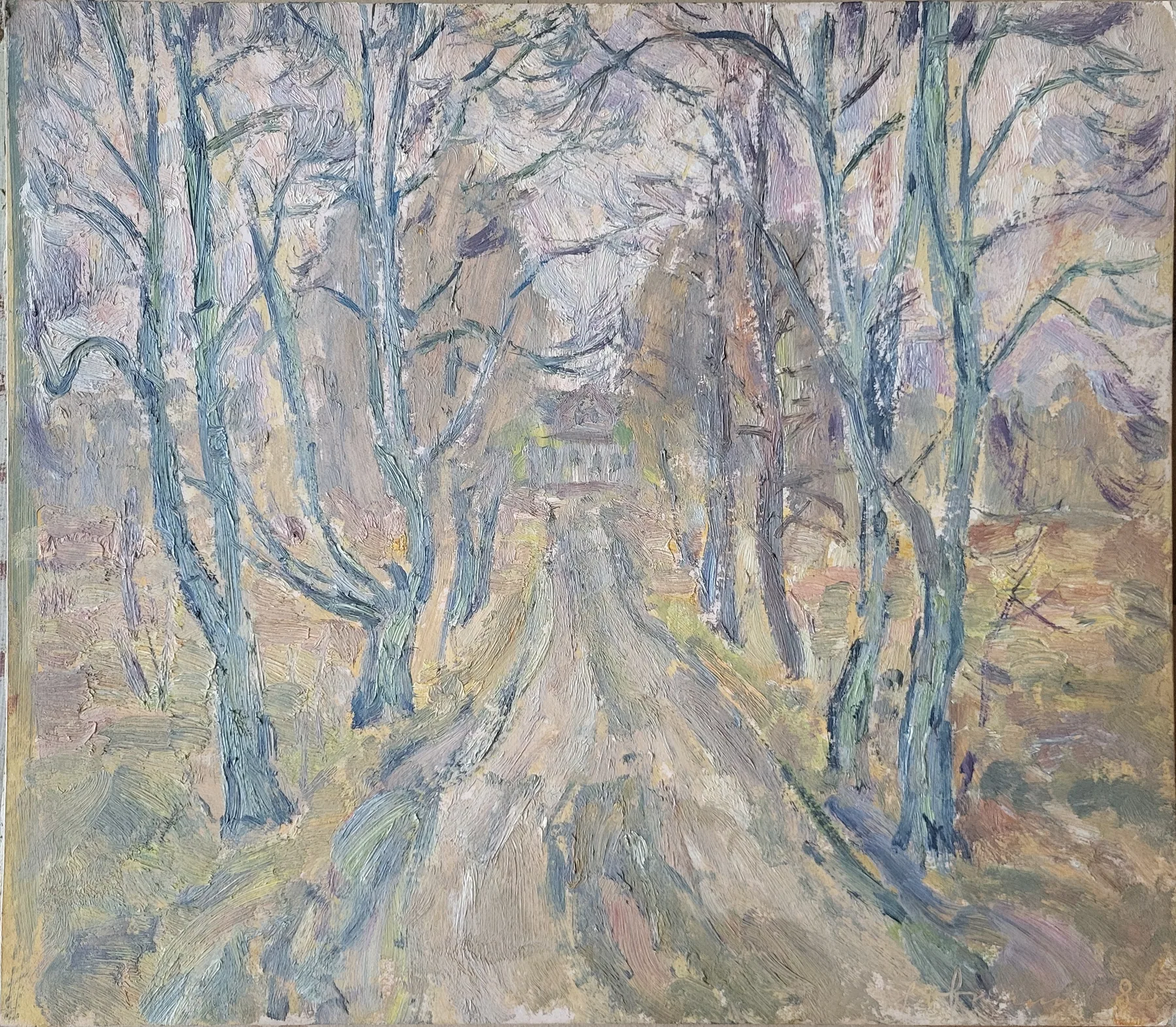 Аллея в сельце Горка