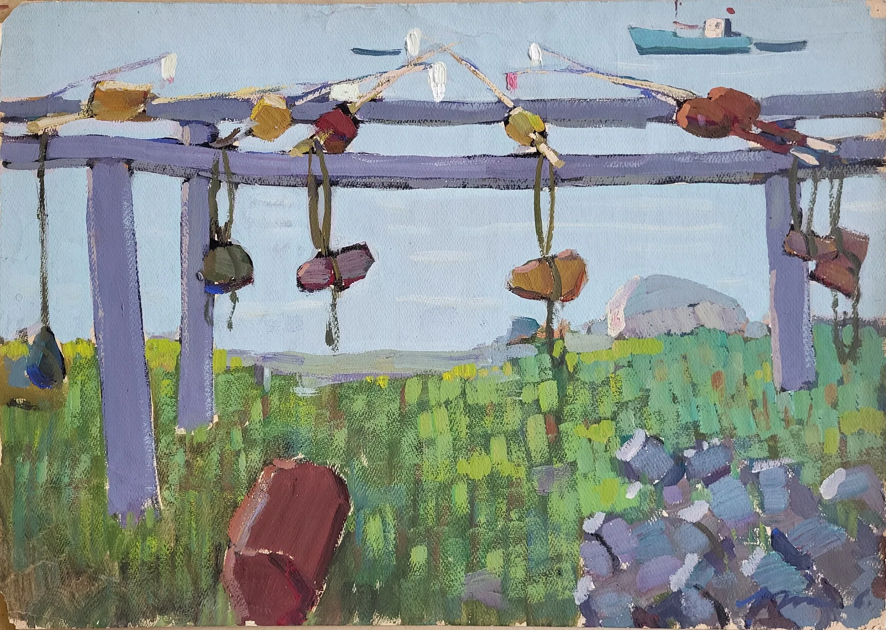 Вешки с трубачами
