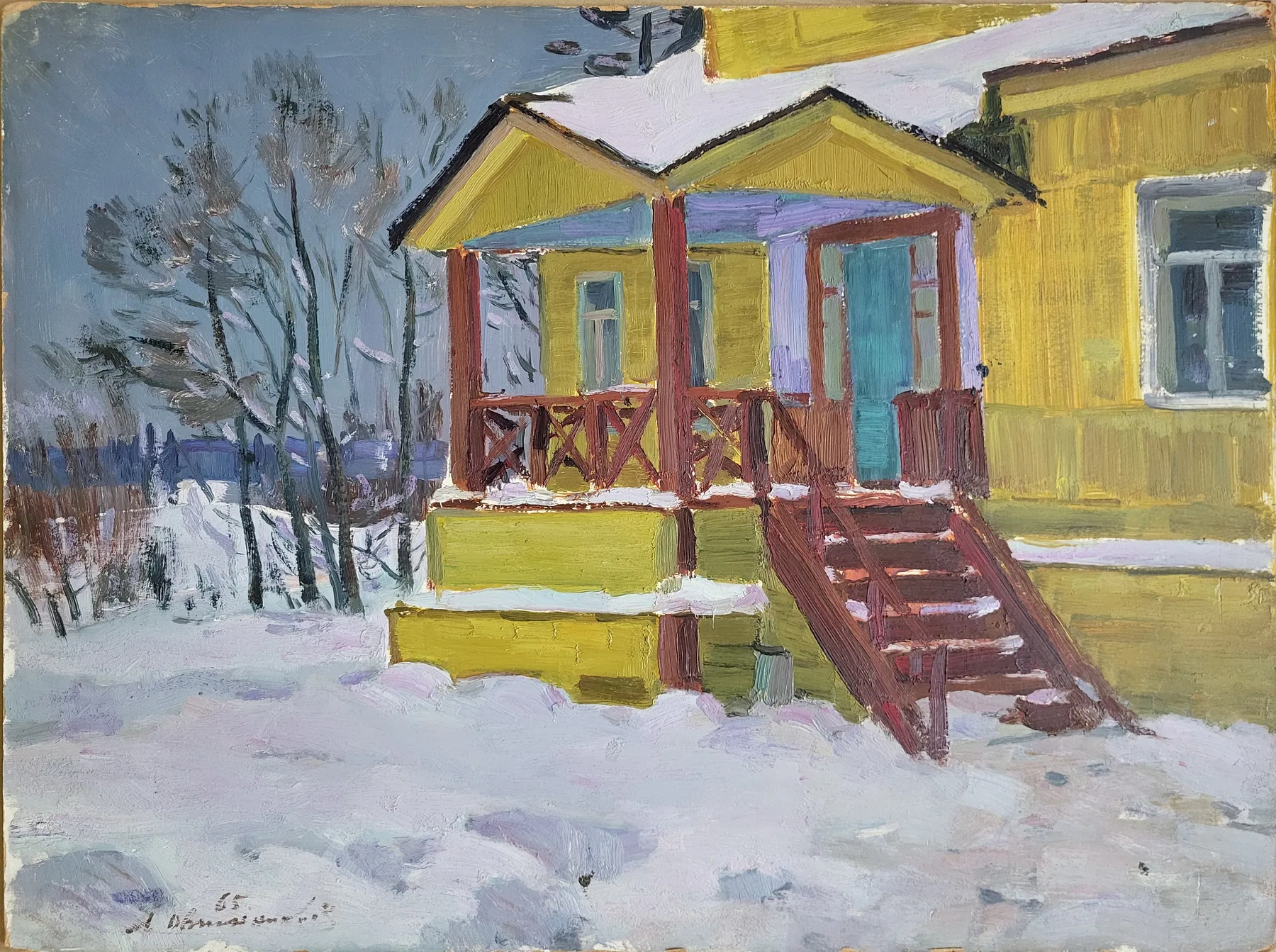 Крыльцо 2-й дачи кн. Шаховского