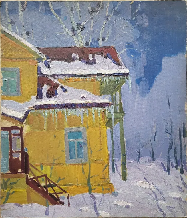 Дача №2 Шаховского. Иней