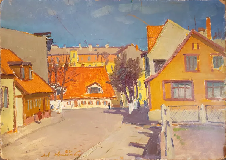 Улица в Либаве