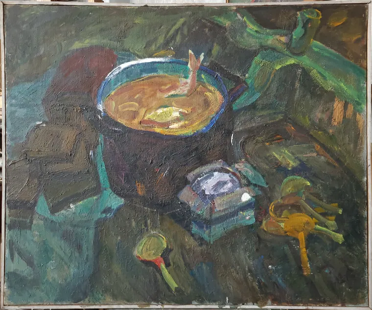 В лодке