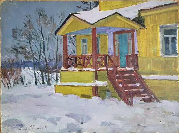 Крыльцо 2-й дачи кн. Шаховского